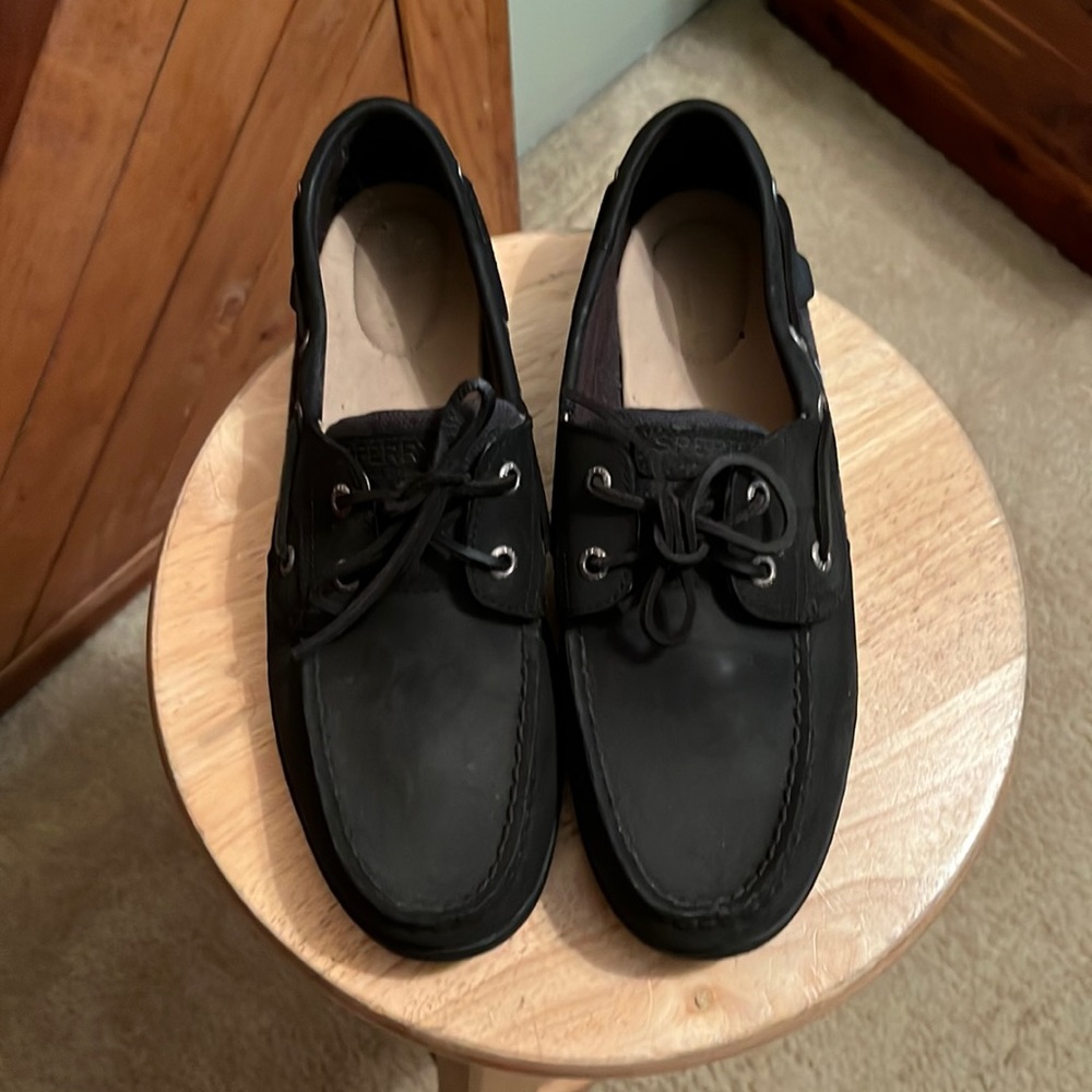 Women’s Black Sperry
